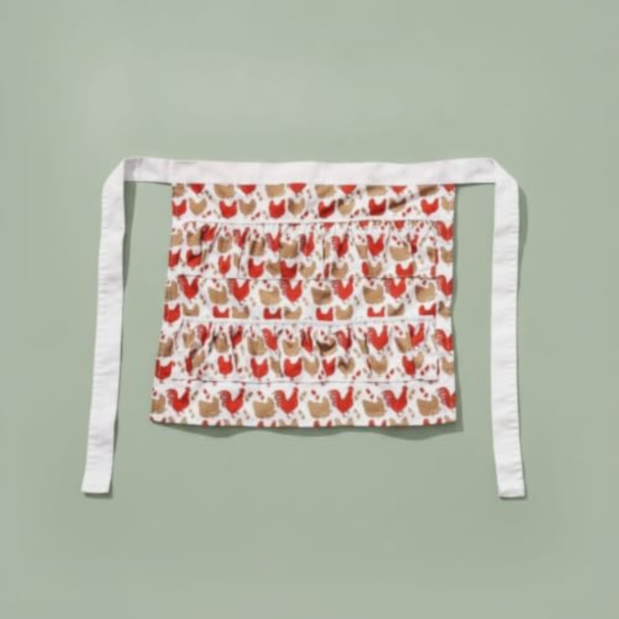 Multi-Pocket Waist Apron with Pockets, Adjustable