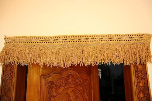 SHRI MATAJI Store Paddy Toran/3.5 Feet Length/Natural Paddy Thora...