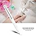 Beads Nail Pen, Dotting Pen for Nails Bullion Pen Painting Drawing Pen DIY Manicure Decorations for Women Beauty Salon(Silver)