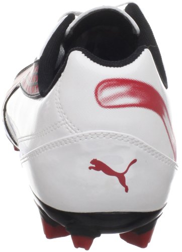 PUMA PUMA Men's V5.10 II I FG-M, White/Pompeian Red/Black, 13 D US