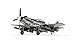 Airfix North American P51-D Mustang Plastic Model Kit, 96 months to 1188 months, Small, Clear, 147 pieces