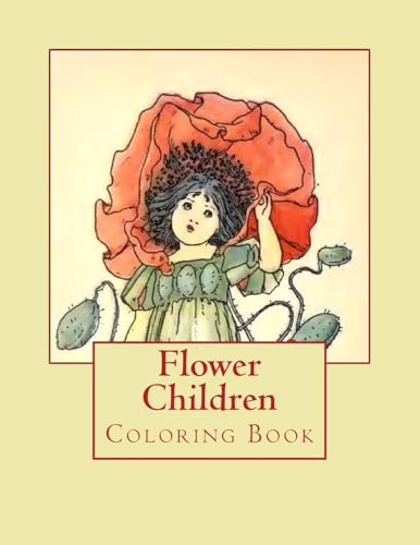 Flower Children: Coloring Book