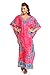 Produktbild NEU Damen überdimensional Maxi Kimono Kaftan Tunika Kaftan Kleid gratis, Rosa, Gr. 38-44 (Etikett: 27 inch)