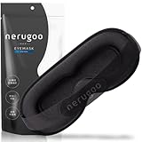 nerugoo[ネルグー] アイマスク 睡眠用 睡眠 遮光率99.99％ 快眠グッズ 3D立体アイドーム構造【MONOQLO年間総合2024年ベストバイ受賞】国内検査試験済み