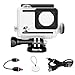 Suptig Wasserdichtes Gehäuse für GoPro Hero 4, Hero 3+, Hero3, Outdoor-Sport-Kamera für Unterwasser-Aufladung, wasserdicht bis 40 m.