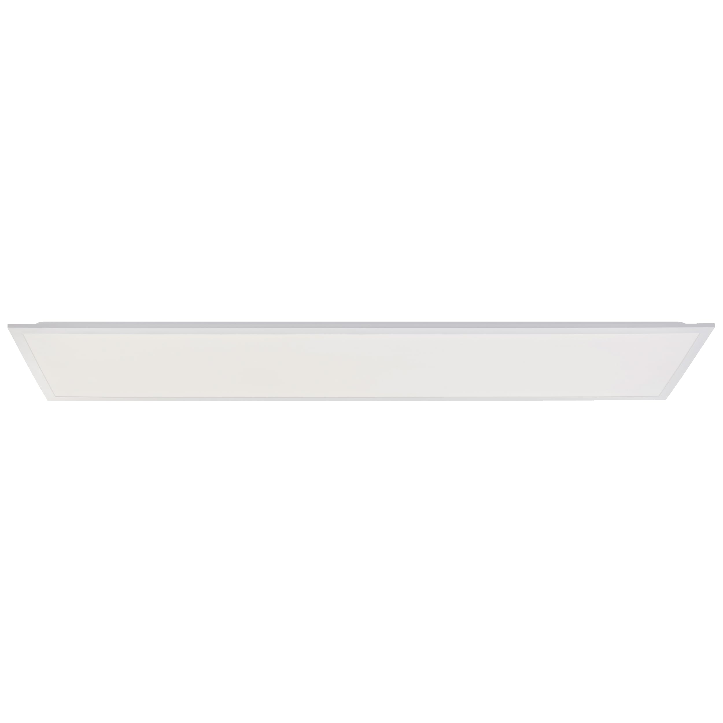 Lightbox Basic LED Aufbaupaneel | 120 x 30 cm | zeitloses Wand- & Deckenpanel mit weißem Rahmen & neutralweißer Lichtfarbe (4000 K) | 4600 lm | für jeden Raum | aus Aluminium/Kunststoff