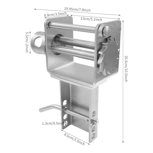 4 unidades cabrestante para bolsillo de trailer miniatura 4
