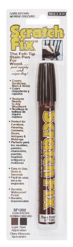 Miller SF1202 Wood Stain Scratch Fix Pen / Wood Repair Marker - Dark