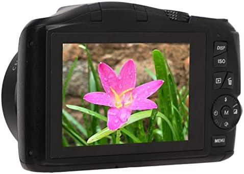 Videocámara CD-R3 4K, Ultra HD 48MP Videocámara 16X Zoom Digital Autofocus Videocámara 3.2inch Pantalla Digital Cámara Videocámara Cámara Vlogging para Fotografía y Vídeo