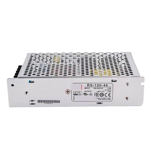 Alimentation 48V RS-100-48 stable pour éliminer les pannes de courant de vos automates CA-DC