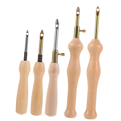 ARTIBETTER Sturdy Punch Needle Kit 5pcs Smooth Surface for Comfortable Embroidery Experience