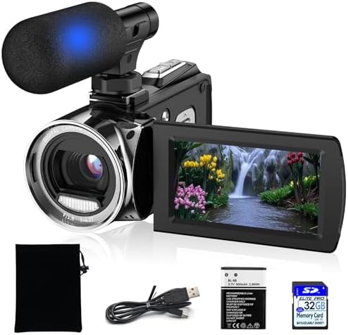 Camcorder FHD 1080P Video Camera For YouTube With Australia | Ubuy