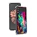 Beaucov Galaxy Z Flip 4 Case, Colorful Universe Sky Drop Protection Shockproof Case TPU Full Body Protective Scratch-Resistant Cover for Samsung Galaxy Z Flip 4 5G
