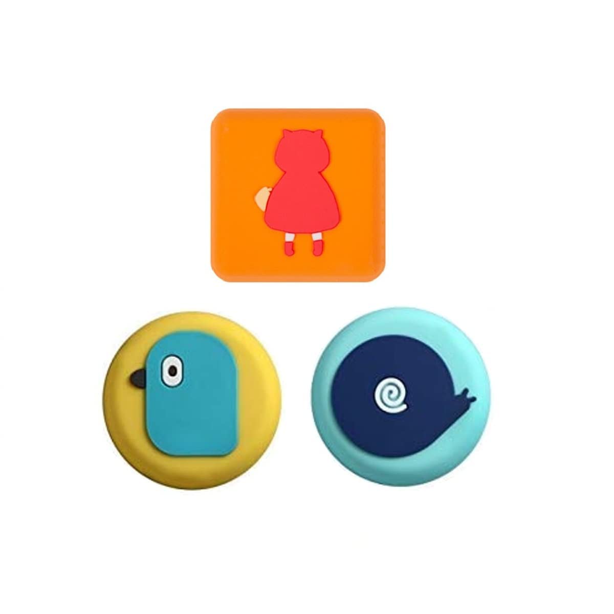 Nathgra Door Stopper Wall Protector Shock Soft Rubber, Wall Protectors with Self Adhesive 3M Sticker Protecting Wall, Doorknobs, Refrigerator Door, Cabinets from Damage(Cartoons) (Number of Items 3) (B0BMT7XYLG) Amazon Price History, Amazon Price Tracker