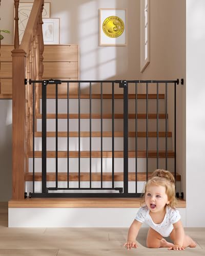 InnoTruth 29.5–40.75" Baby Gate for Stairs, 30" Tall Dog Gates