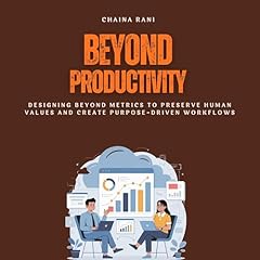 Diseño de la portada del título Beyond Productivity