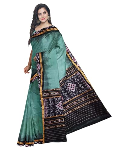 COTTONSILK & KHANDUAPATA sambalpuri silk saree – image 3