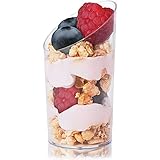 Juvale Mini Dessert Cup for Appetizers and Tastings (2.5 Ounces, 50 Pack)