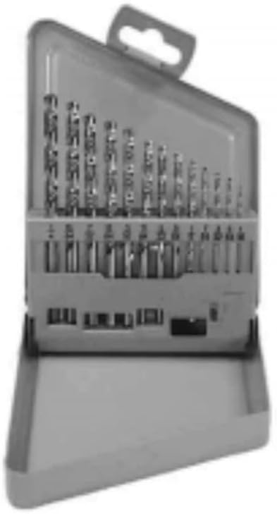 14 Pc Set High Speed Steel Brad Point Drill Regular Length 3/8 Shank