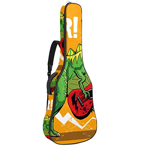 Housse de transport étanche pour guitare avec bandoulière réglable Motif dinosaure, Multicolore 08, 42.9×16.9×4.7 in… - Les Beatles, Paul McCartney, John Lennon, RIngo Starr, George Harrison Housse de transport étanche pour guitare avec bandoulière réglable Motif dinosaure, Multicolore 08, 42.9x16.9x4.7 in…