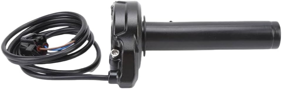 Throttle Handle with Rolling Bearing 22mm Throttle Accelerator Soft ABS Handle Grips Compatible with Light Bike