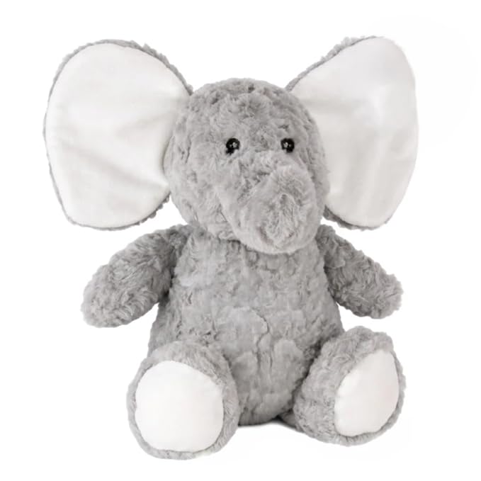 Brambleton Bears "Ellis the Elephant Plush Toy – 21cm Soft Cuddly Elephant Teddy, Stuffed Animal Soft Toy, Gift for Babies, Kids & Toddlers, Nursery Décor, Made with Recycled Materials