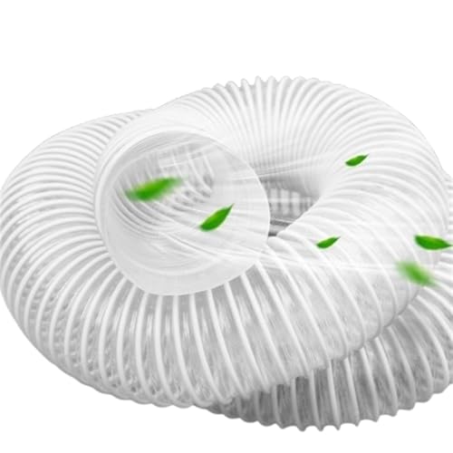 集塵機用 フレキシブルホース ステンレス ホース バンド セット 自作 サイクロン 集じん機 パーツ ダクトホース 集塵ホース 耐摩耗 排気ホース 静電気帯電防止用ホース 耐熱 フレキシブルダクト 防水 壁厚0.6 MM (内径115mm,3メートル)