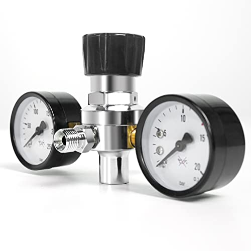 Blue Flag Nitrous Oxide Pressure Regulator Pressure Reduction Valve, For 580G, 615G, 1.5L, 2.2L, 3.3L Cream Charger Cylinder #TOP1