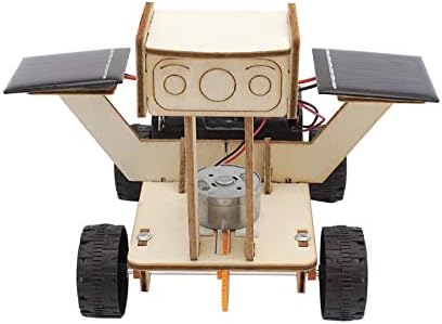 DIY Solar Moon Rover Wooden Educational Toy Kit