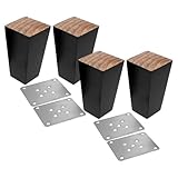 Un style qui s'intègre harmonieusement à votre décoration : le design élégant des pieds en bois pour fauteuils et canapés convient aussi bien aux intérieurs modernes que classiques, et complète parfaitement les pieds de chaises, de canapés et de tables de chevet