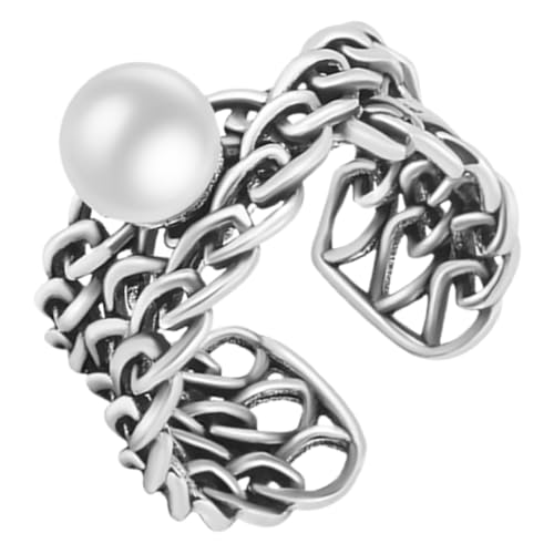 Bagues réglables pour femmes et filles, bijoux en perles parfaits pour un cadeau d'anniversaire