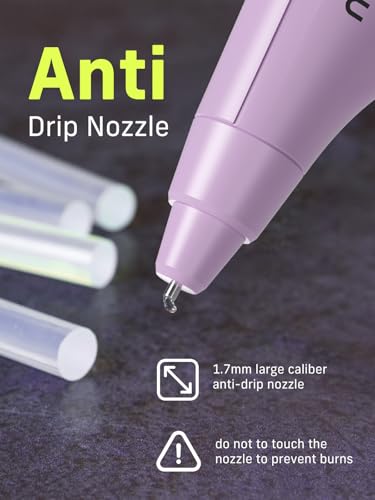 Image of Narbell 12s Fast Preheating Cordless Hot Glue Gun with 30 Glue Sticks