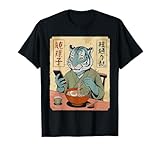 Tigers love eating Ramen from Japan
