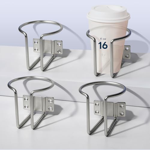 4 PCS Stainless Steel Cup Holders