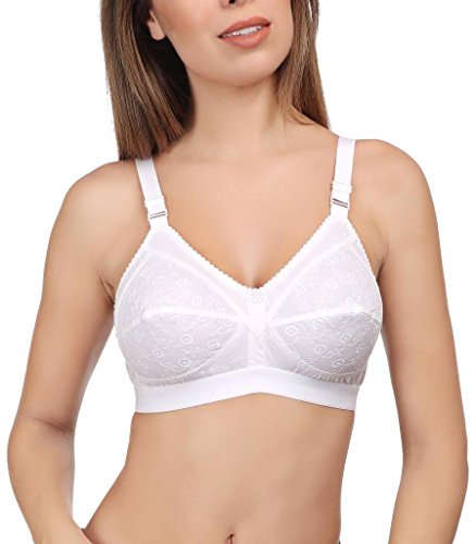 Image of Eve's Beauty Womens Full Coverage Multicolor Bra-Pack of 3