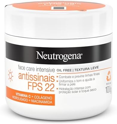 Neutrogena Hidratante Facial Antissinais Face Care Intensive FPS ...