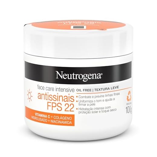 Hidratante Facial Neutrogena FPS 22