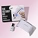 LONDONTOWN GelShift Top Coat and Foldable UV Lamp Set, Transformative UV Gel Top Coat for Nail Polish, Light and Fast Curing Lamp
