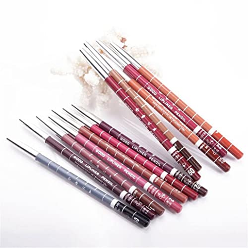 12pcs Lip Liner Rimmel Lip Liner Lip Pencil Lip Plumper Professional Lipliner Waterproof Lip Liner Pencil Set Long Lasting Lip Makeup Cosmetic Gift Set for Women Girls. - Image 6