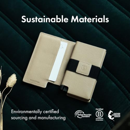 Image of Ekster - Parliament Pop Up Minimalist Wallet for Men - Mens Wallets Leather - RFID Blocking Card Holder Wallet with Push Button and Card Ejection - Leather Wallet - Easy Access