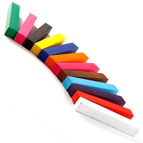 12 Couleurs De Cheveux Non Toxiques Temporaires Couleur Craie Colorant - Ensemble Pastel Salon by CASCACAVELLE