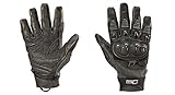 Kinetixx X-Dragon Taktische Handschuhe (Größe 9, schnittfest, feuerfest, Innen Leder, 1 Paar) schwarz