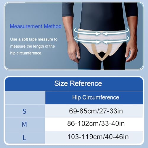 Faja para Hernia Inguinal Ajustable con Almohadillas Compresivas Grande miniatura 2