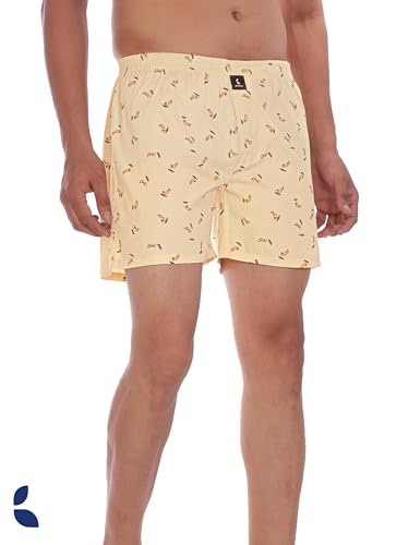 Image of Cotton Boxer Shorts for Men, Breathable, Comfortable & Lightweight (Pack of 2)