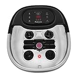 Luxury All in One Foot Spa - Motorized and Heated Massager - Enjoy The Same Foot Spa at Home Heat,...