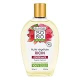 SO'BIO Étic Huile Végétale de Ricin bio équitable 100ml