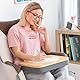 InnovaGoods® Tragbarer Schreibtisch mit großer Aufbewahrungsschale, bequemes und praktisches Arbeiten oder Studieren, kompaktes und leichtes Design, ideal für Zuhause und Büro.