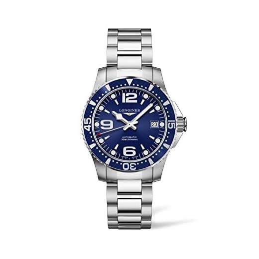 Longines orologio HydroConquest 39mm BLU Acciaio uomo automatico L3.741.4.96.6