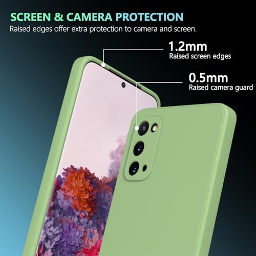 Image of for Samsung Galaxy Note 20 Case Green, Scratch Resistant with Soft Touch, Slim Thin Phone Cover for Samsung Galaxy Note 20
