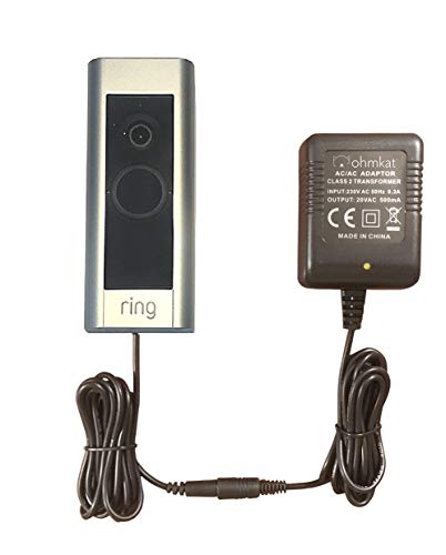 OhmKat Video Doorbell Power Supply for Ring PRO